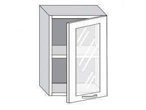 1.50.3 Шкаф настенный (h=720) на 500мм с 1-ой стекл. дверцей в Асбесте - asbest.magazinmebel.ru | фото
