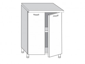 2.60.2 Шкаф-стол на 600мм с 2-мя дверцами в Асбесте - asbest.magazinmebel.ru | фото