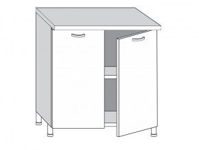 2.80.2 Шкаф-стол на 800мм с 2-мя дверцами в Асбесте - asbest.magazinmebel.ru | фото