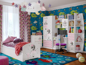 Детская комната Юниор-2 Мальвина в Асбесте - asbest.magazinmebel.ru | фото