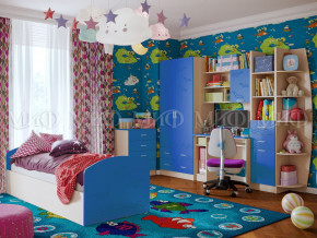 Детская комната Юниор-2 Синий в Асбесте - asbest.magazinmebel.ru | фото
