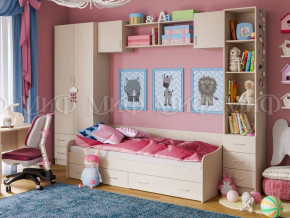 Детская комната Вега 1 Дуб беленый в Асбесте - asbest.magazinmebel.ru | фото