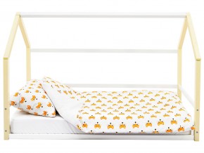 Детская кровать-домик Монтессори Svogen бежево-белый в Асбесте - asbest.magazinmebel.ru | фото - изображение 7