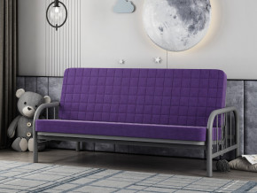 Диван-кровать Мадлен 4 Серый-Фиолетовый в Асбесте - asbest.magazinmebel.ru | фото