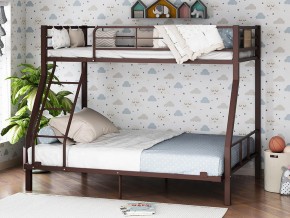 Двухъярусная кровать Гранада-1 140 Коричневый в Асбесте - asbest.magazinmebel.ru | фото - изображение 1