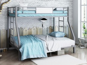 Двухъярусная кровать Гранада 140 Серая в Асбесте - asbest.magazinmebel.ru | фото