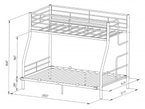 Двухъярусная кровать Гранада-3 140 белый в Асбесте - asbest.magazinmebel.ru | фото - изображение 3