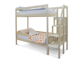 Двухъярусная кровать Svogen с бортиком бежевый в Асбесте - asbest.magazinmebel.ru | фото - изображение 1