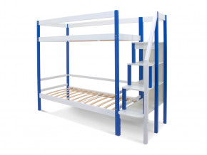 Двухъярусная кровать Svogen с ящиками сине-белый в Асбесте - asbest.magazinmebel.ru | фото - изображение 2