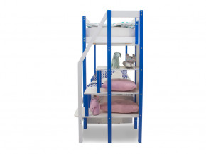 Двухъярусная кровать Svogen с ящиками сине-белый в Асбесте - asbest.magazinmebel.ru | фото - изображение 4