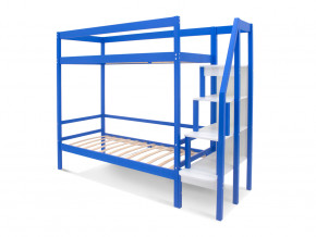 Двухъярусная кровать Svogen с ящиками синий в Асбесте - asbest.magazinmebel.ru | фото - изображение 3