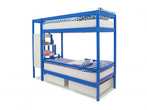 Двухъярусная кровать Svogen с ящиками синий в Асбесте - asbest.magazinmebel.ru | фото - изображение 5