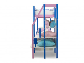 Двухъярусная кровать Svogen с ящиками синий-лаванда в Асбесте - asbest.magazinmebel.ru | фото - изображение 3