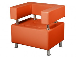 Кресло Борк Кожзам Оранжевый в Асбесте - asbest.magazinmebel.ru | фото - изображение 1