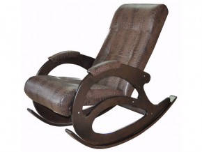 Кресло-качалка К 5/1 коричневый крокодил в Асбесте - asbest.magazinmebel.ru | фото
