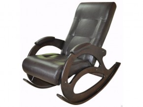 Кресло-качалка К 5/3 коричневое в Асбесте - asbest.magazinmebel.ru | фото - изображение 1