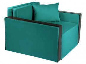 Кресло-кровать Милена с подлокотниками рогожка emerald в Асбесте - asbest.magazinmebel.ru | фото