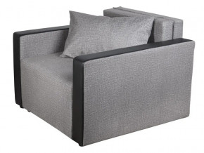 Кресло-кровать Милена с подлокотниками велюр серый в Асбесте - asbest.magazinmebel.ru | фото