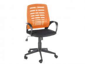 Кресло оператора Ирис стандарт оранжевый/черный в Асбесте - asbest.magazinmebel.ru | фото - изображение 1
