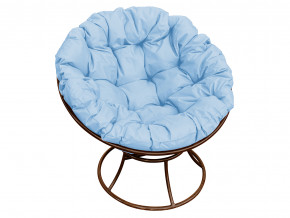 Кресло Папасан без ротанга голубая подушка в Асбесте - asbest.magazinmebel.ru | фото - изображение 1