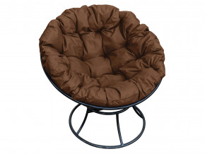 Кресло Папасан без ротанга коричневая подушка в Асбесте - asbest.magazinmebel.ru | фото - изображение 1