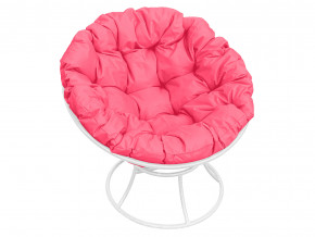 Кресло Папасан без ротанга розовая подушка в Асбесте - asbest.magazinmebel.ru | фото - изображение 1