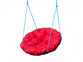 Кресло Папасан подвесное красная подушка в Асбесте - asbest.magazinmebel.ru | фото