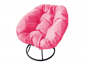Кресло Пончик без ротанга розовая подушка в Асбесте - asbest.magazinmebel.ru | фото