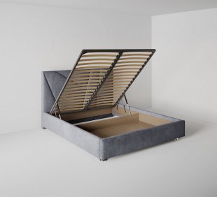 Кровать Геометрия 0.8 м с подъемным механизмом в Асбесте - asbest.magazinmebel.ru | фото - изображение 3