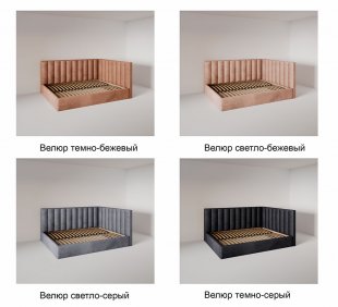 Кровать Вертикаль угловая 0.8 м с ортопедическим основанием в Асбесте - asbest.magazinmebel.ru | фото - изображение 6