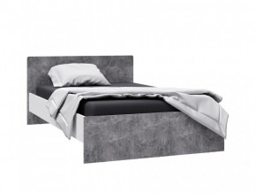 Кровать 1200 Лючия белый/ателье светлое в Асбесте - asbest.magazinmebel.ru | фото