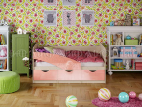 Кровать Бабочки 1600 Розовый металлик в Асбесте - asbest.magazinmebel.ru | фото
