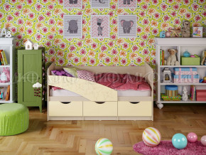 Кровать Бабочки 1600 Ваниль в Асбесте - asbest.magazinmebel.ru | фото - изображение 1