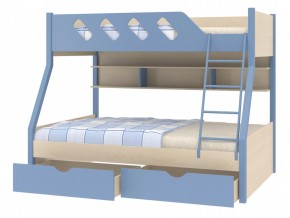 Кровать Дельта 20.02 голубая в Асбесте - asbest.magazinmebel.ru | фото - изображение 3