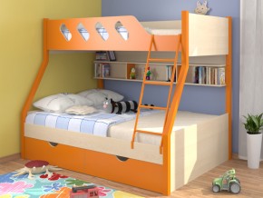 Кровать Дельта 20.02 оранжевая в Асбесте - asbest.magazinmebel.ru | фото