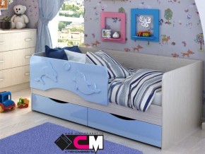 Кровать детская Алиса КР 812 голубая 1600 в Асбесте - asbest.magazinmebel.ru | фото