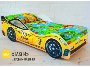Кровать детская машина Такси в Асбесте - asbest.magazinmebel.ru | фото - изображение 1