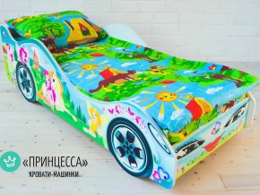 Кровать детская машинка Принцесса в Асбесте - asbest.magazinmebel.ru | фото