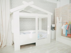 Кровать детская Теремок без ящика белая в Асбесте - asbest.magazinmebel.ru | фото