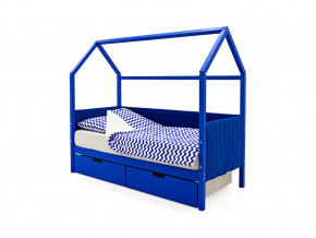 Кровать-домик мягкий Svogen с ящиками синий в Асбесте - asbest.magazinmebel.ru | фото