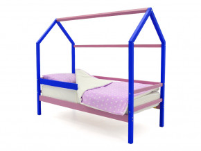 Кровать-домик Svogen с бортиком синий-лаванда в Асбесте - asbest.magazinmebel.ru | фото - изображение 1