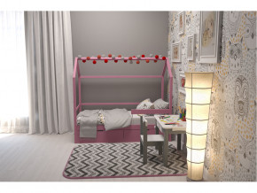 Кровать-домик Svogen с ящиками и бортиком лаванда в Асбесте - asbest.magazinmebel.ru | фото - изображение 4
