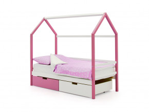 Кровать-домик Svogen с ящиками лаванда-белый в Асбесте - asbest.magazinmebel.ru | фото - изображение 1
