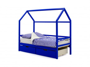 Кровать-домик Svogen с ящиками синий в Асбесте - asbest.magazinmebel.ru | фото
