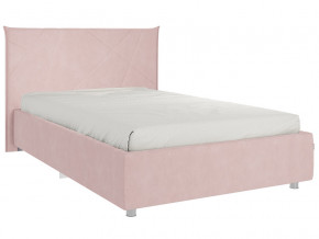 Кровать Квест 1200 велюр нежно-розовый в Асбесте - asbest.magazinmebel.ru | фото