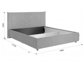 Кровать Квест 1600 велюр латте в Асбесте - asbest.magazinmebel.ru | фото - изображение 2