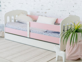 Кровать Малыш с ящиком розовый в Асбесте - asbest.magazinmebel.ru | фото