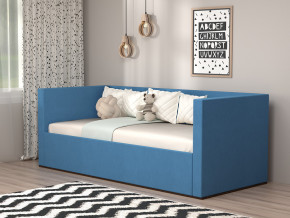 Кровать мягкая с подъёмным механизмом арт. 030 синий в Асбесте - asbest.magazinmebel.ru | фото