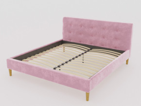 Кровать Пайли 1600 розовый в Асбесте - asbest.magazinmebel.ru | фото