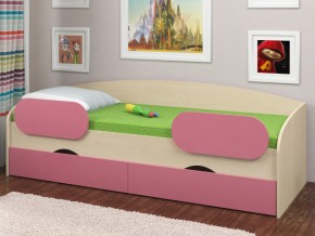 Кровать Соня 2 дуб молочный-розовый в Асбесте - asbest.magazinmebel.ru | фото - изображение 2
